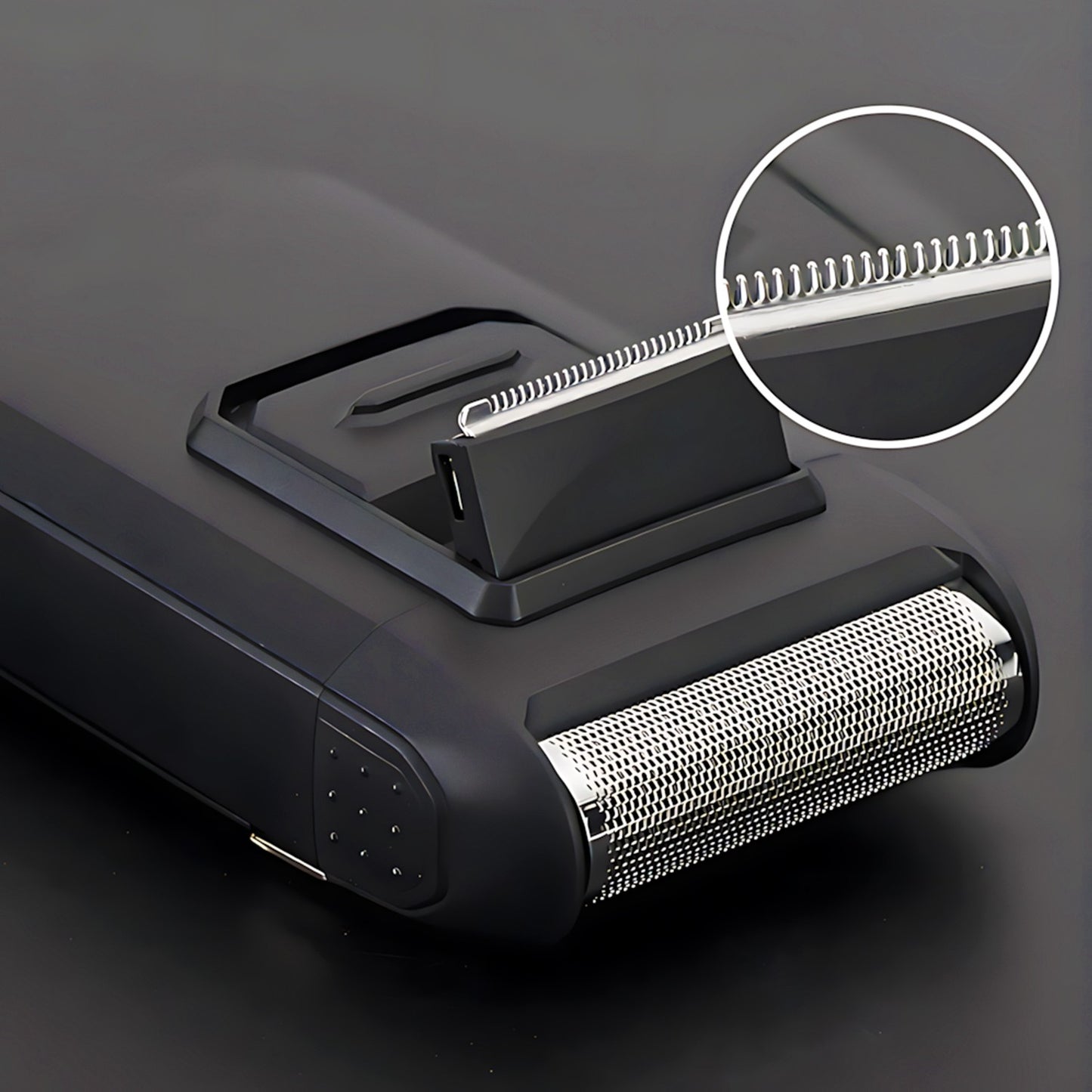 Beard Shaver Electric Sideburns Trimmer For Man With Nail Clipper Cutter Rechargeable Lithium Battery