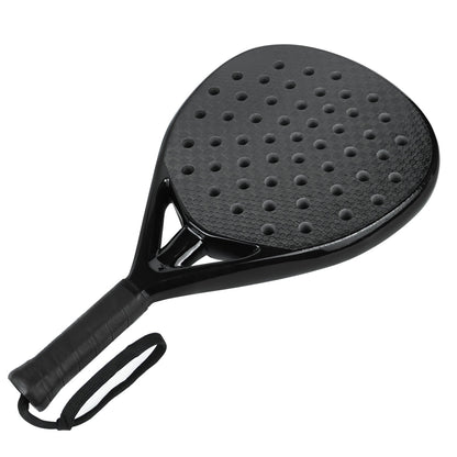 Raquetes de Padel de Carbono Profissionais 3K/12K para Homens, Superfície Áspera com Núcleo de Espuma de Memória Macia em EVA para Treinamento