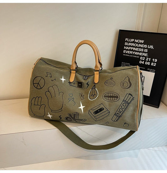 Oxford Travel Bag Handbags Large Capacity Carry On Luggage Bags Men Women Shoulder Outdoor Tote Weekend Waterproof Sport Gym Ba