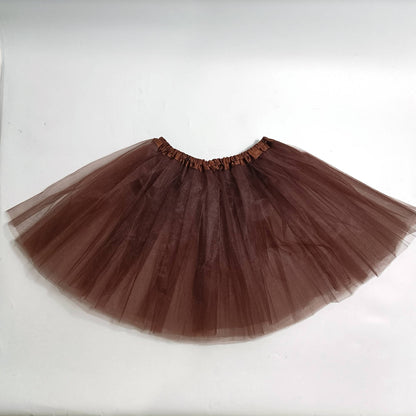 Adult Classic Ballet Tutu Skirt | 100% Polyester Tulle. English - Style Ruffles, Solid & Fluffy – Perfect Ballerina Look