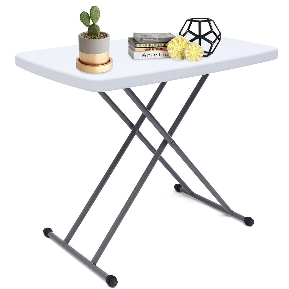Portable Folding Table?Adjustable Height and Foldable Design Table,HDPE and steel Material,High Stability Table