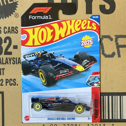 Hot Wheels Carros Modelo 2025 C Case Oracle Red Bull Racing Diecast Mattel F1 Modelo Hw Carros Max Verstappen Liga Carro Personalizado Presentes
