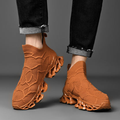 Tênis Masculino Casual Masculino Tênis Masculino de Luxo Tênis Masculino de Corrida Respirável Sapatos da moda Loafers Tênis de corrida para homens