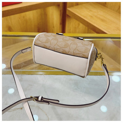 Classic Retro Boston New Small Bag Casual and Versatile Temperament Good Look Popular Hot Style Crossbody Bag