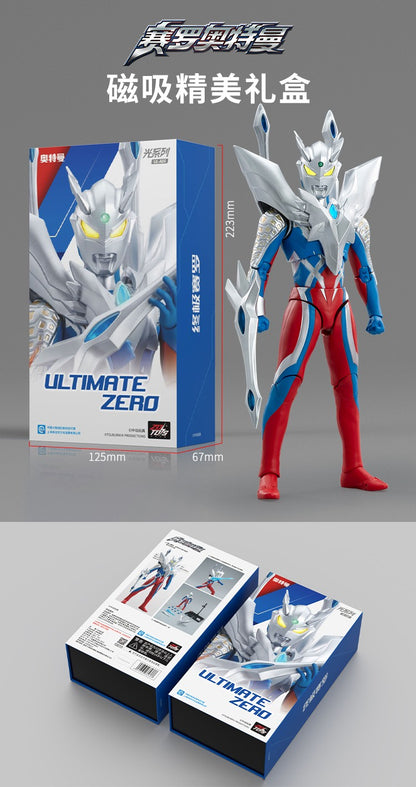 Boneco Articulado Ultraman ZD Toys Kotaro Higashi Terno Zero Terno Tiga Terno Ace Ultra Seven Ultraman Jack Modelo Colecionável Adulto