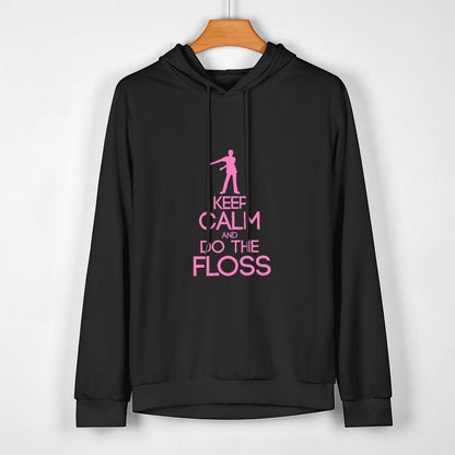 FLOSS DANCE | Keep Calm And Do The Floss Gift Hoodie men clothing men's clothes korean clothes autumn jacket men tracksuits