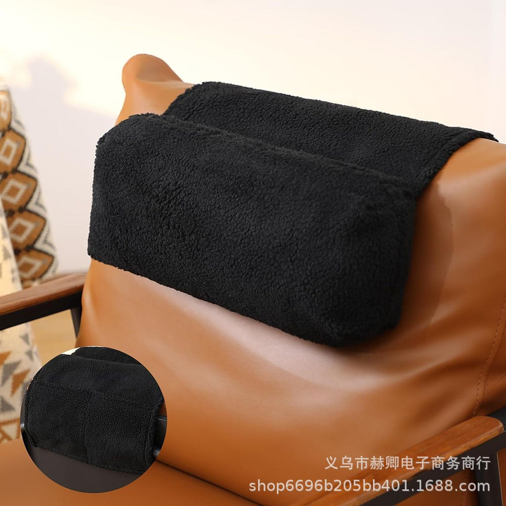 Recliner Pillow Neck Support Adjustable with Storage Pocket Sofa Cervical Spine Support Pillow for Travel and Home Sofa Armchair