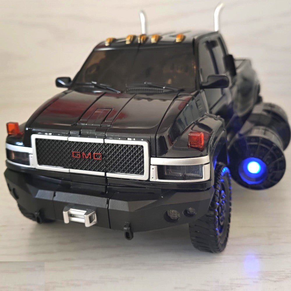 Brinquedos de Transformação Robô BMB Ironhide LS09 Autobots AW01 Modelo de Carro de Deformação Boneco de Ação