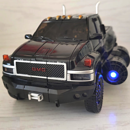 Brinquedos de Transformação Robô BMB Ironhide LS09 Autobots AW01 Modelo de Carro de Deformação Boneco de Ação