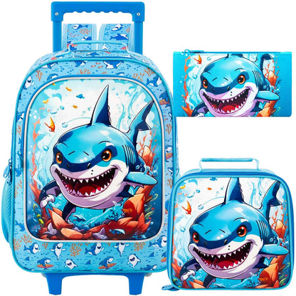 Kids Suitcase for Boys, Car Rolling Luggage with Wheels?Travel Carry on for Children Toddler Elementary