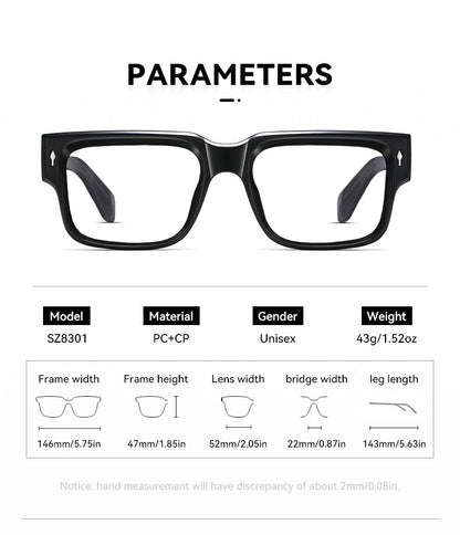 O-Q CLUB Blue Light Blocking Glasses for Sight for Men Sunglasses Women Lunette Pour Femme Original Optical Lenses With Recipe