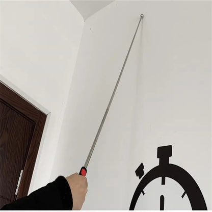 YUANJ 115CM Martelo de Tambor Oco Ferramenta de Inspeção de Casa Martelo de Tambor Oco Martelo Telescópico de Aço Inoxidável Detecção de Azulejo