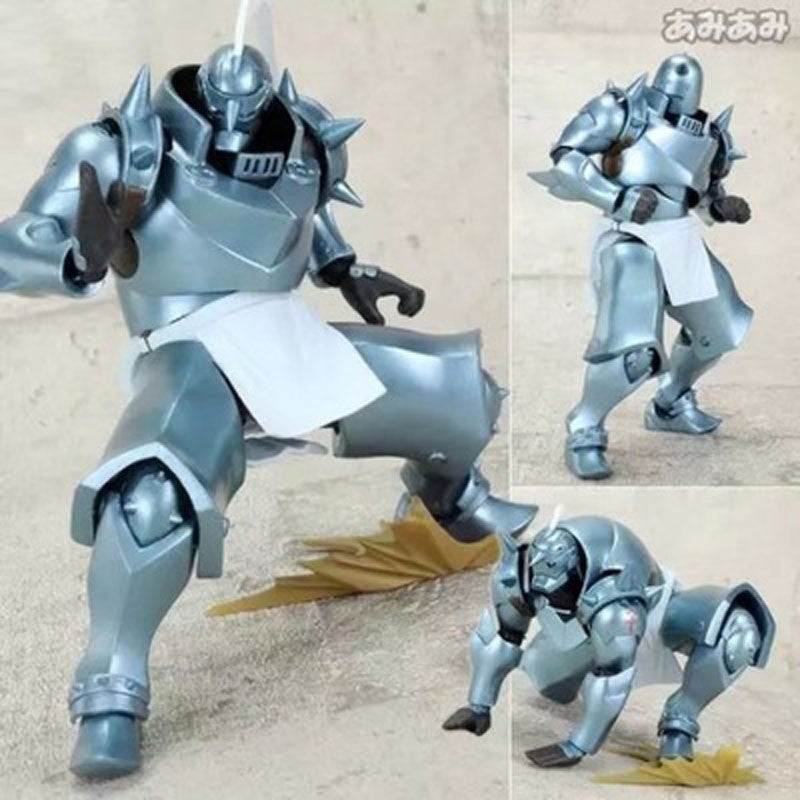 Novo Anime Fullmetal Alchemist Edward Elric Alphonse REVOLTECH YAMAGUCHI Boneco Articulado Modelo Brinquedo Presente