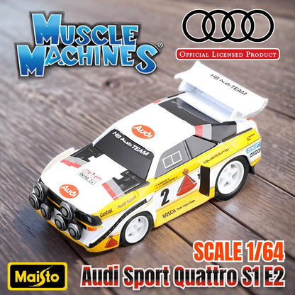 Maisto 1:64 Muscle Machines Nissan Skyline GT-R R34 Carro Modelo Diecast Escala American Monster Transport Figura Brinquedo Menino