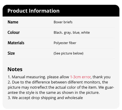 4 pieces European and American MEN'S Solid Color Boxer Underwear Comfortable Swimming Trunks Oversized Juvenile Boxer Underwear