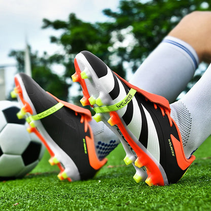 Men Football Shoes Society Cleats Indoor Football Field Boots Professional TF/FG Fast Training Soccer Shoes Non Slip Sneaker