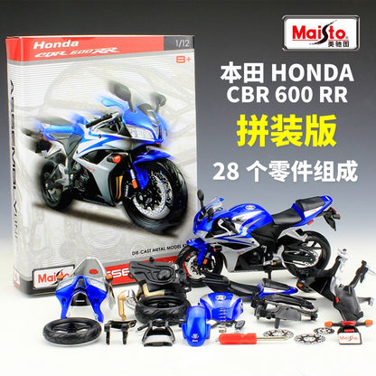 Maisto 1:12 BMW S1000RR HONDA CBR 600 RR 1000 RR KTM 690 Duke YAMAHA YZ450F Assemble DIY Motorcycle Bike Model Toy New In Box