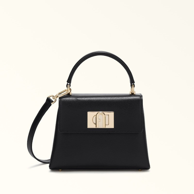 Best Seller 1927 Top Handle Mini Highest Quality Textured Leather Arch Turnlock Closure Shoulder Bag Luxury Brand Crossbody Bag