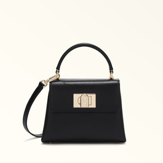 Best Seller 1927 Top Handle Mini Highest Quality Textured Leather Arch Turnlock Closure Shoulder Bag Luxury Brand Crossbody Bag