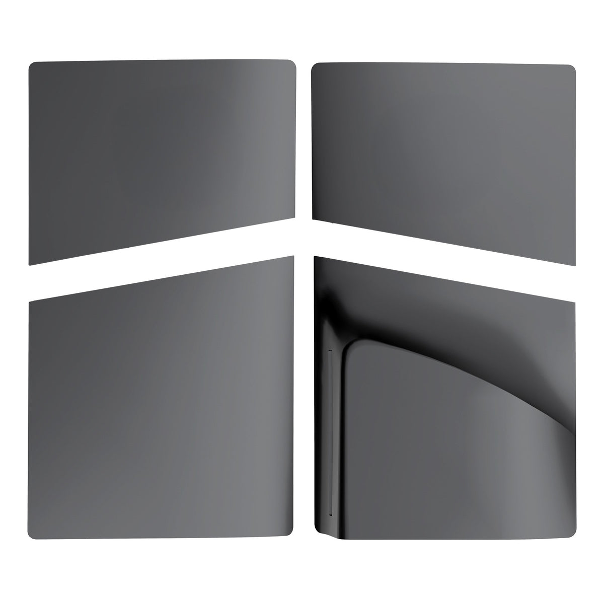 Limited 30th Anniversary Premium ABS Hard Case Replacement Faceplate with Logo Skin&30th Sticker Panels For PS5 Slim Console