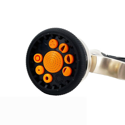 High Pressure Garden Water Hose 2.5-37.5 Meters Expandable Flexible Stripes Pipes for Garden Farm Irrigation Car Wash PVC Reel