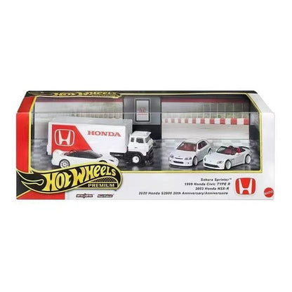 Hot Wheels 1/64 Premium Honda S2000 20th Anniversary Collectible Car Model GMH39 9C7D Garage Series Toy for Ages 5+