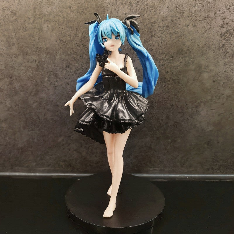 Hatsune Miku Figura Anime Menina Modelo Decoração de Mesa Boneca Colecionável Presente para Fãs Estátua Vocaloid Japonesa Kawaii Otaku