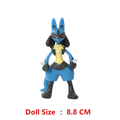 Boneco de Anime Pokémon Pikachu Charizard Mewtwo Dragão Voador Figura de Coleção de Monstros de Bolso Brinquedos de Ação Modelo Presente de Aniversário Infantil