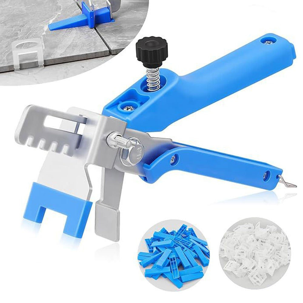 Clipes Niveladores de Azulejo para Parede e Piso, Nivelador de Cerâmica, Espaçador, Alicate, Kit de Cunha para Colocação de Azulejos, Ferramentas de Construção