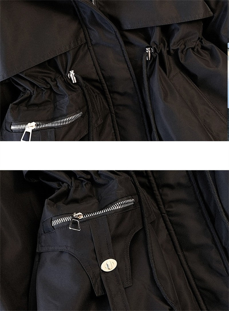 2025 New Fashion Women Winter Jacket Big Fur Collar Parkas Coat Long Coat Hooded Warm Wool Liner Female  Snow Wear Padded Parka