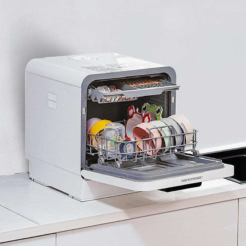 Tabletop Dishwasher Speed,Baby-Care,ECO&Dish Washer for Dorm,RV&amp Food grade high temperature resistant liner