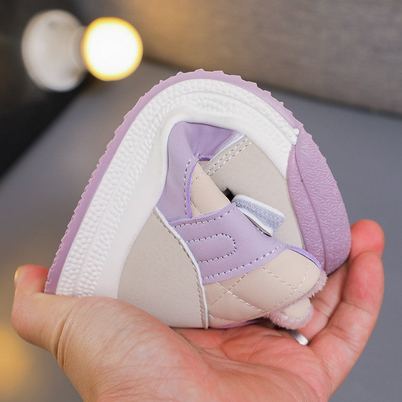 2023 Children sports Fashion shoes  winter warm walking shoes Casual sneakers for kids