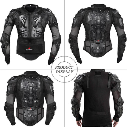 5XL Motorcycle Jackets Men's Full Body Armor Protection Jackets Motocross Enduro Racing Moto Protective Equipment Clothes