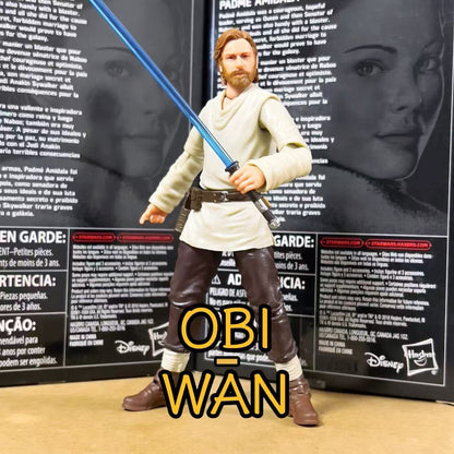 Original 6 Inch Star Wars The Black Series Jedi TV Obi Wan Kenobi Action Figure Toys Collection