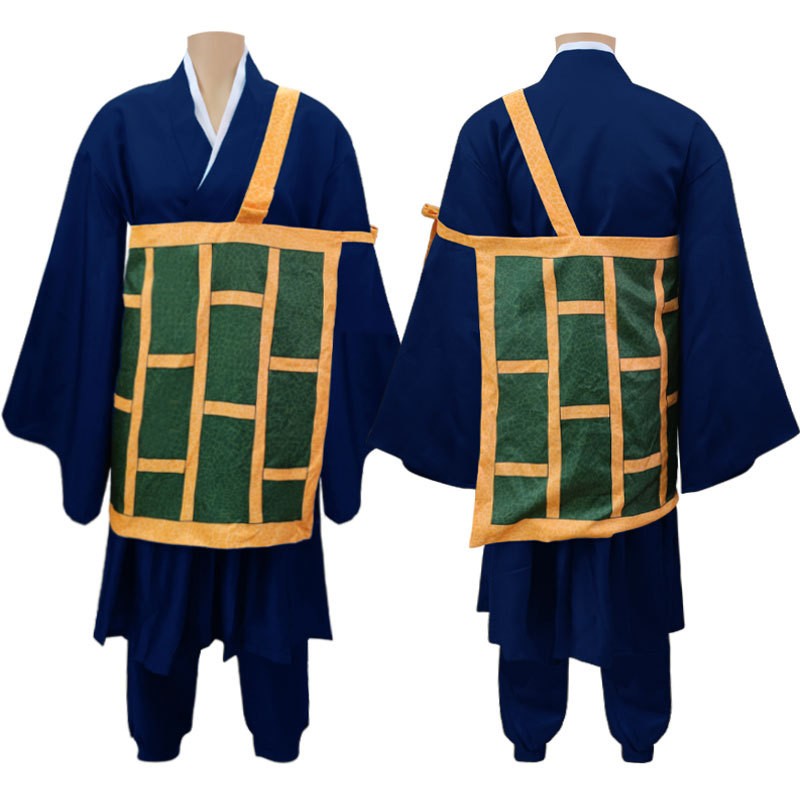 Anime Jujutsu Kaisen Geto Suguru Cosplay Costume Shirt Pants kimono Wig High School Uniform Full Set Adult Mens Party Clothes