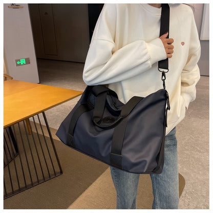 Travel bag Men's and women's tote bag Large capacity travel duffel Yoga exercise  Oxford cloth waterproof fitness bag