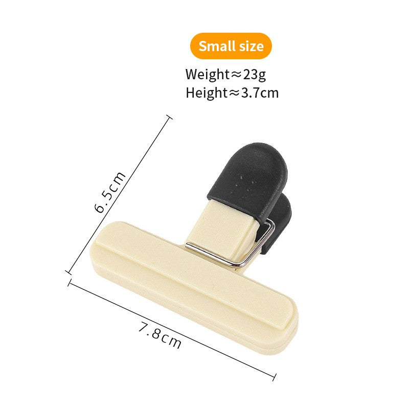 2pcs Portable Sealing Clips for Food Bags Plastic Kitchen Tool Keep Coffee/Bread/Chips/Snacks Fresh