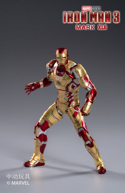 ZD Original Iron Man MK30 Blue Steel 1/10 Iron Patriot MK3 Marvel legends War Machine 10th Anniversary Action Figure Model Gift