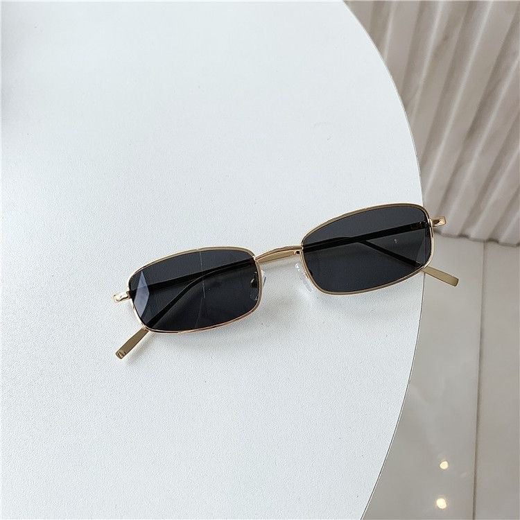 New Small Frame Rectangle Sunglasses Women's Brand Designer Square Sun Glasses Classic Men's Vintage Eyewear UV400 Gafas De Sol