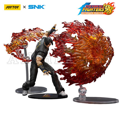 JOYTOY 1/18 Boneco de Ação SNK KOF 98UM Hero Team Kyo Kusanagi Goro Daimon Benimaru Nikaido Anime Modelo