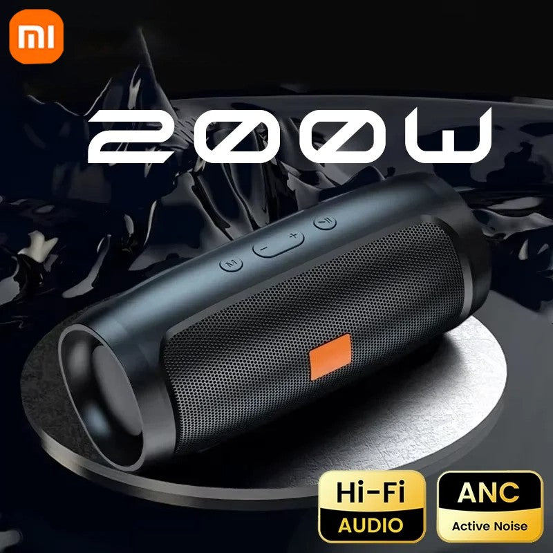 Xiaomi Portable Dual Bluetooth Speaker Stereo Outdoor Playback Fm Voice Broadcasting Portable Subwoofer 50 Wireless Speaker