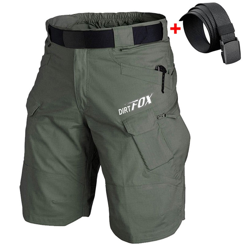 DIRTFOX Men Cycling Shorts Summer Mtb Downhill Pants Waterproof Racing Male Bicycle Clothing Road Bike Motorcycle Cargo Bottoms