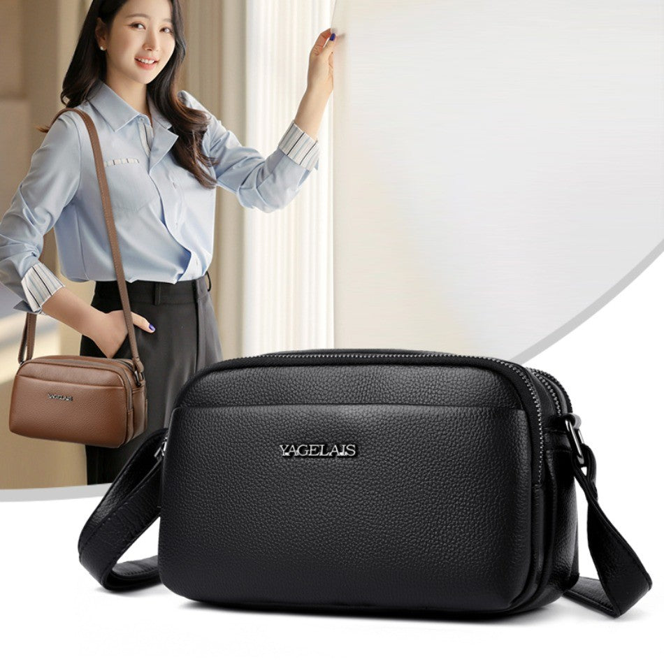 Genuine Brand Luxury Crossbody Bag Women Bags Handbags Designer Soft PU Leather Top Quality Casual Ladies Shoulder Messenger Sac