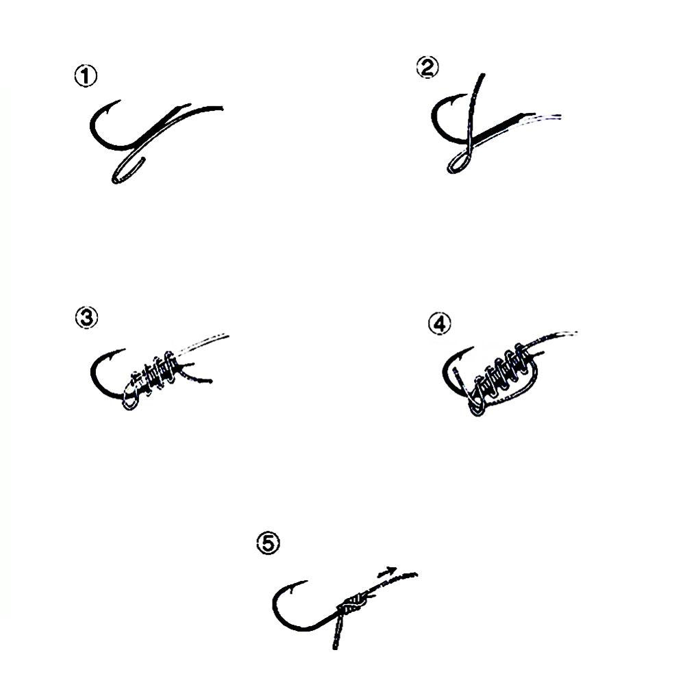 50pcs/Box Barbed High Carbon Steel Fishing Hooks Sea Worm Carp Single Circle Hook Set Fly Fishing Accessories Tackle  Fishhook