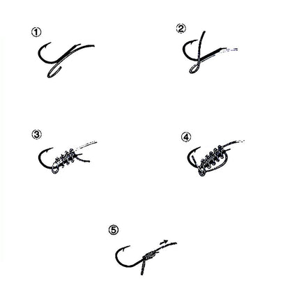 50pcs/Box Barbed High Carbon Steel Fishing Hooks Sea Worm Carp Single Circle Hook Set Fly Fishing Accessories Tackle  Fishhook