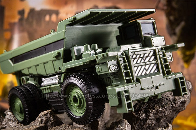 DD02 Anime Transformation Toys AOYI 8 EM 1 Boneco Articulado Maneiro Modelo Scrapper G1 KO SS60 Devastator Engenharia Carro Robô Menino