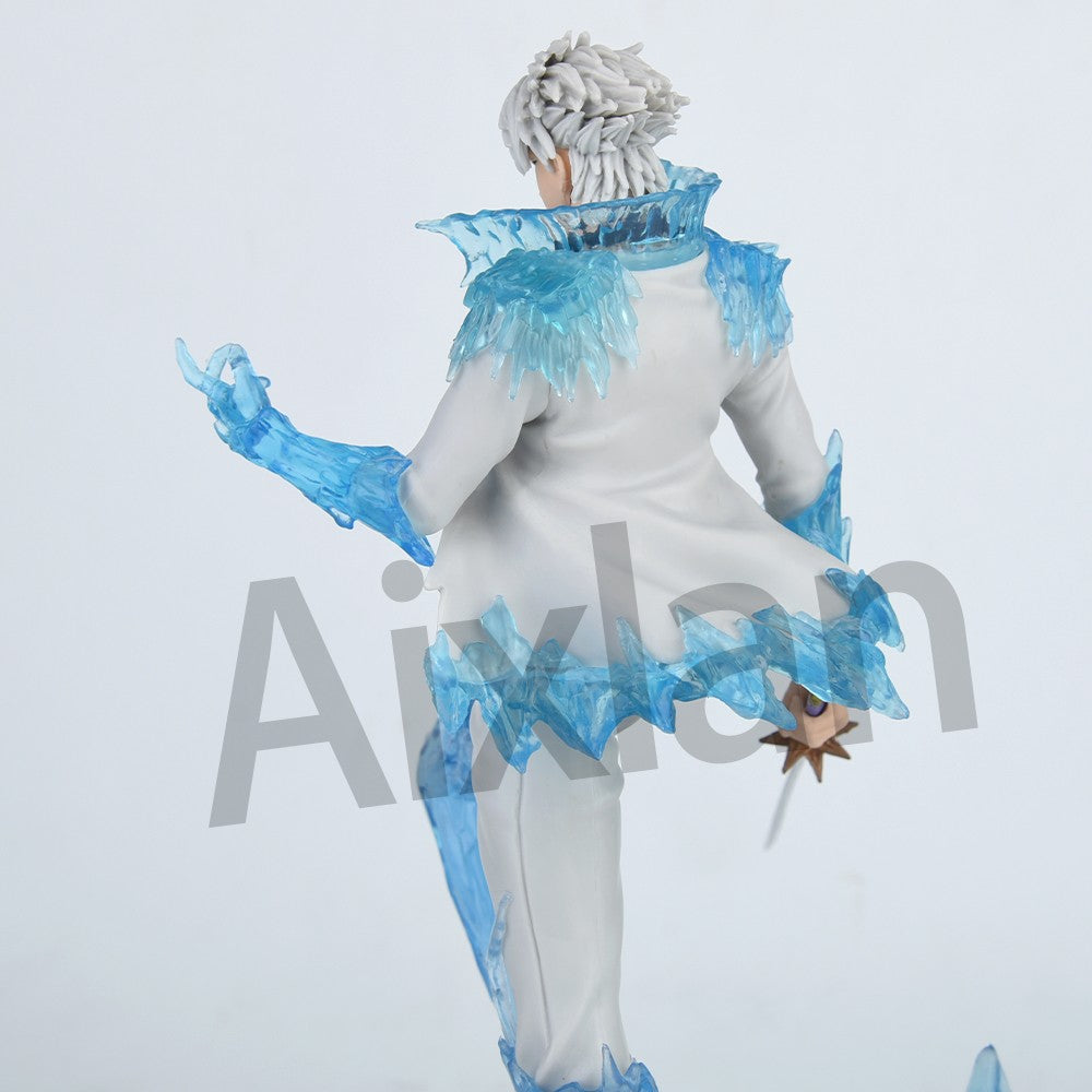 29cm BLEACH Anime Figure Hitsugaya Toushirou PVC Action Figure Boneco de Modelo Colecionável Brinquedo