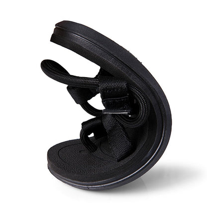 New cool slippers for men in summer, new anti slip and anti odor sandals, trendy two in one pair, men's new summer sandals, wove