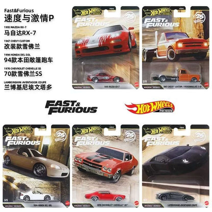 Mattel Hot Wheels 1/64 2026 Velozes e Furiosos Hnw46P Lançamento P Chevrolet Honda Del Sol Carrinho Colecionável Veículo Diecast Brinquedo