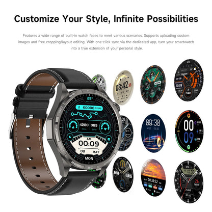 Smartwatch 2026 Novo Watch 6 Pro Masculino Tela HD AMOLED GPS Trajetória de Movimento Frequência Cardíaca Chamada Bluetooth SmartWatch IP68 à prova d'água